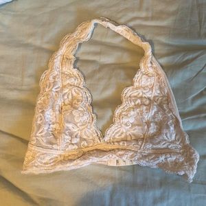 White bralette